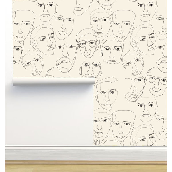 Red Barrel Studio® Nenyasha Peel & Stick Floral Wallpaper Wayfair